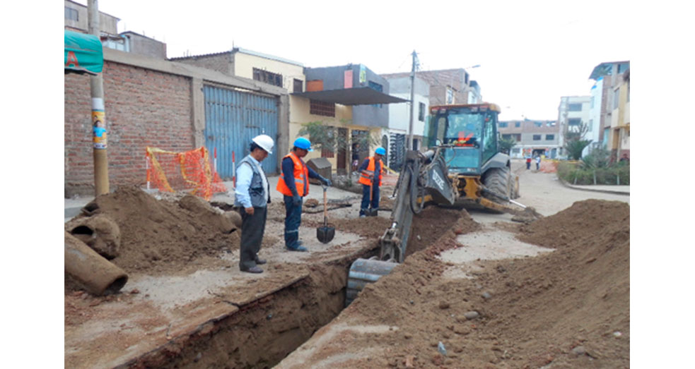 Reposición Redes Agua Potable, Colectores, Buzones y Conexiones Domiciliarias SJM – 2da Etapa.